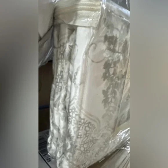 Oceanfront Resort Tropical Plantation Toile 3 Piece Cotton Duvet Queen - Picture 4 of 5